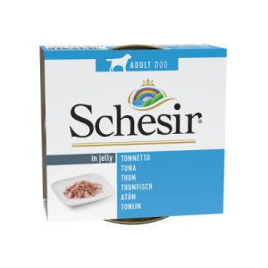 Schesir cu ton, hrana umeda caini, 150G