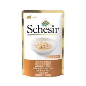 Schesir Pui in salsa, hrana umeda pisici, 85G