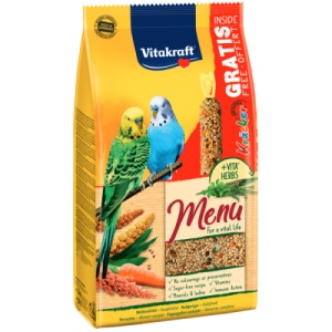 Vitakraft Menu, hrana perusi, 1kg + Baton 30g Gratis