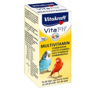 Vitakraft Vitafit Multivitamin, vitamine pasari exotice, 10ML