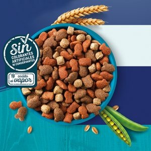 Brekkies Adult Somon, legume și cereale,hrana uscata caini, 20KG - Img 2