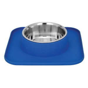 Castron din inox cu suport silicon Enjoy, 0.32L
