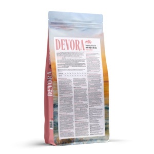 Devora Adult All Sizes Grain Free Monoprotein Somon, hrana uscata pentru caini , 12KG - Img 2