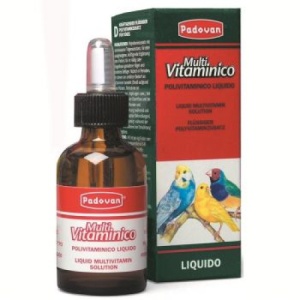 Padovan Multi Vitaminico, vitamine pasari, 30ML