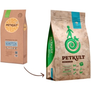 Petkult Sensitive Adult Small Peste, hrana uscata caini, 12KG