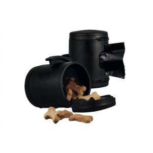 Recipient pentru recompense si saculeti igienici Flexi, Vario Multi Box negru