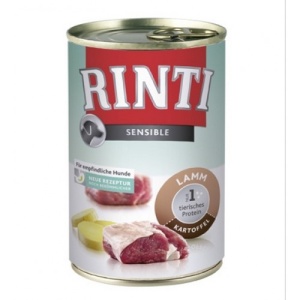 Rinti Sensible cu Miel si Cartofi, hrana umeda caini, 400G