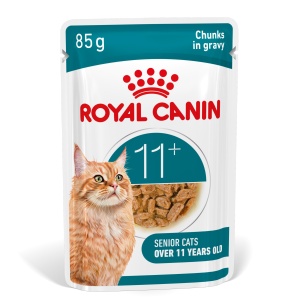 Royal Canin Ageing 11+, hrană umedă pentru pisici senioare (în sos), 12 x 85G