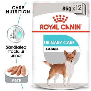 Royal Canin Urinary Care Adult, hrana umeda caine, sanatatea tractului urinar (pate), 12 x 85G