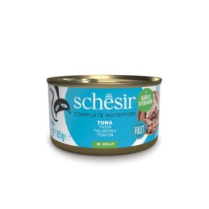Schesir conserva cu ton in jeleu, hrana umeda pisici, 85G