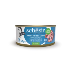 Schesir conserva Ton si Sardine in jeleu, hrana umeda pisici, 140G