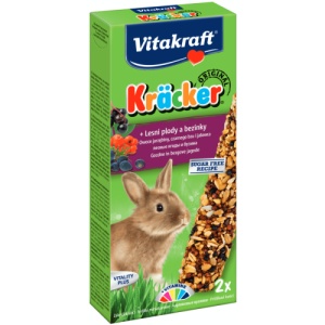 Vitakraft Baton cu fructe si soc, suplimente iepure, 112G