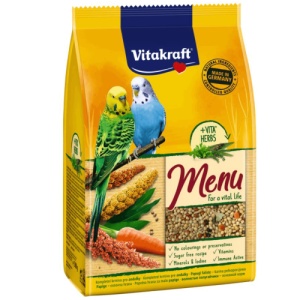 Vitakraft Premium Meniu, hrana perusi, 500G