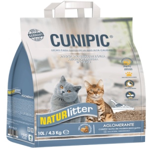 Asternut aglomerant pentru pisici Cunipic,nisip igienic pisici, 10L
