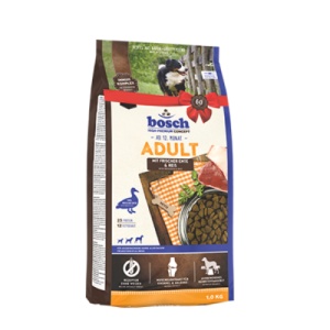 Bosch Adult cu Rata si Orez, hrana uscata caini, 15KG