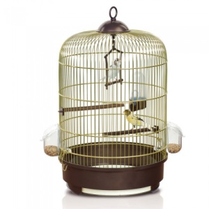 Colivie pentru pasari Milly Aurie Antracit, 33x48 cm