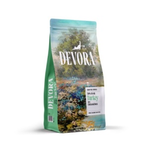 Devora Kitten Grain Free Curcan, Pui si Rata, hrana uscata pisici , 2KG