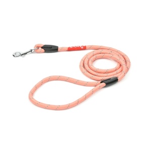 Lesa roz sport reflectorizanta pentru caini Enjoy, 0.6x120 cm
