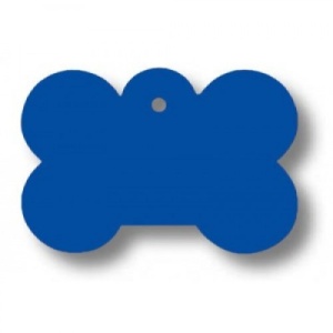 Medalion pentru caini Os Albastru Imac S.