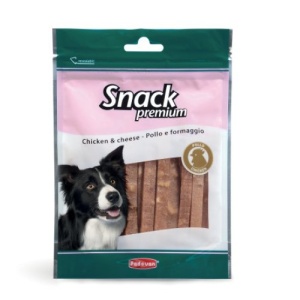 Padovan Snack Premium cu Pui si Branza, recompense caini, 100G