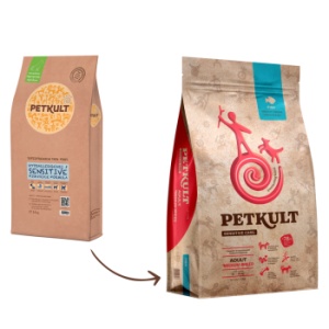 Petkult Sensitive Adult Medium Peste, hrana uscata caini, 12kg