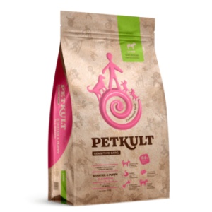 Petkult Sensitive Starter & Puppy Miel si Orez, hrana uscata caini, 12KG