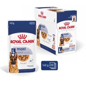 Royal Canin Maxi Adult, hrana umeda caine (in sos), 10 x 140G - Img 2