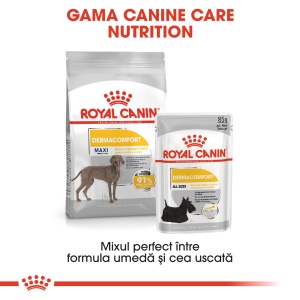 Royal Canin Maxi Dermacomfort, hrana uscata caine, prevenirea iritatiilor pielii, 12KG - Img 5