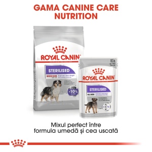 Royal Canin Medium Sterilised Adult, hrana uscata caine sterilizat, 12KG - Img 5