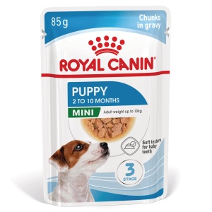 Royal Canin Mini Puppy, hrana umeda caine junior (in sos), 12 x 85G - Img 6