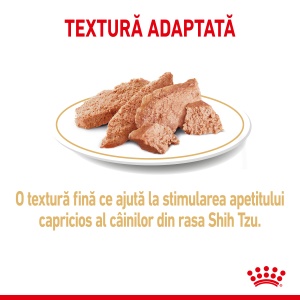 Royal Canin Shih Tzu Adult, hrana umeda caine (pate), 12 x 85G - Img 4