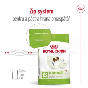 Royal Canin X-Small Adult, hrana uscata caine, 3KG - Img 7