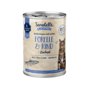 Sanabelle Pastrav si Vita, hrana umeda pisici, 400G