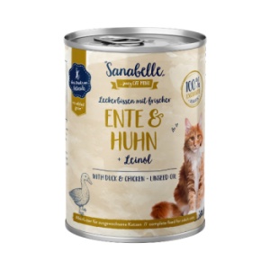 Sanabelle Rata si Pui, hrana umeda pisici, 400G