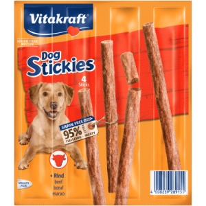 Vitakraft Dog Stickies, recompense caini, 4buc/44G