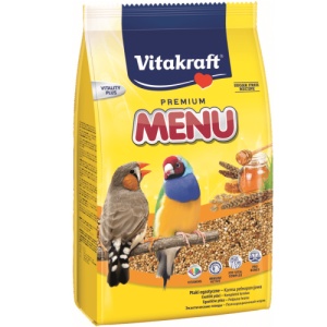 Vitakraft Premium Menu, hrana pasari exotice, 500G