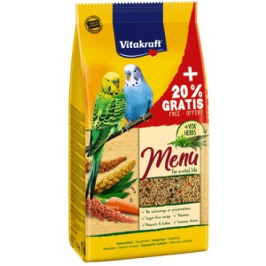 Vitakraft Premium Menu, hrana perusi, 1kg +20% Gratis