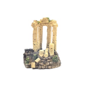 Decor pentru acvariu Enjoy Coloane Romane, 8.5x7.5x10.5 cm