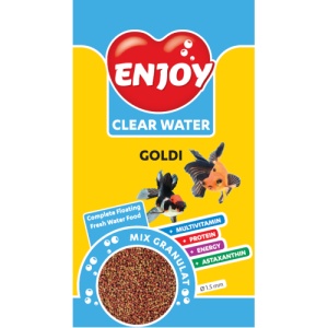 Hrana pentru Pesti Enjoy Goldi Mix Granule, 250ML