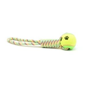 Jucarie pentru caini minge de tenis Enjoy, 35 cm