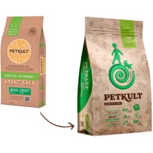 Petkult Sensitive Adult Talie Mica Miel si Orez, hrana uscata caini, 3KG