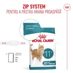 Royal Canin Ageing 11 +, hrana uscata pentru pisici senioare, 4KG - Img 2