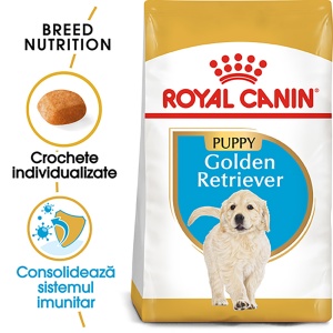 Royal Canin Golden Retriever Puppy, hrana uscata caine junior, 1KG