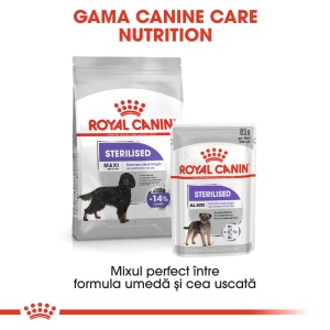 Royal Canin Maxi Sterilised Adult, hrana uscata caine sterilizat, 12KG - Img 3