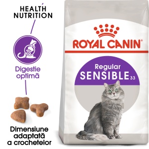 Royal Canin Sensible Adult, hrana uscata pisica, digestie optima, 4KG