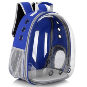 Rucsac pentru transportul animalelor Enjoy Blue, 36X26X41cm
