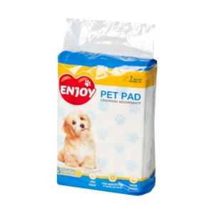 Covorase absorbante pentru caini Enjoy 60x60cm, 7 bucati
