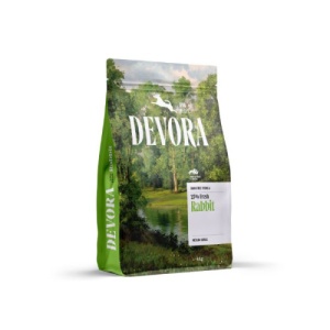 Devora Adult All Sizes Grain Free Monoprotein cu Iepure, hrana uscata caini, 4KG