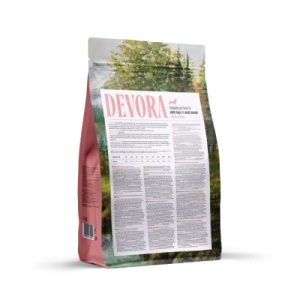 Devora Adult Small Breed Grain Free Multi - Protein Somon, Caprioara si Rata, hrana uscata caini, 4KG - Img 2