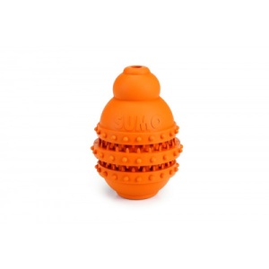 Jucarie pentru caini Beeztees, Sumo Dental M Orange